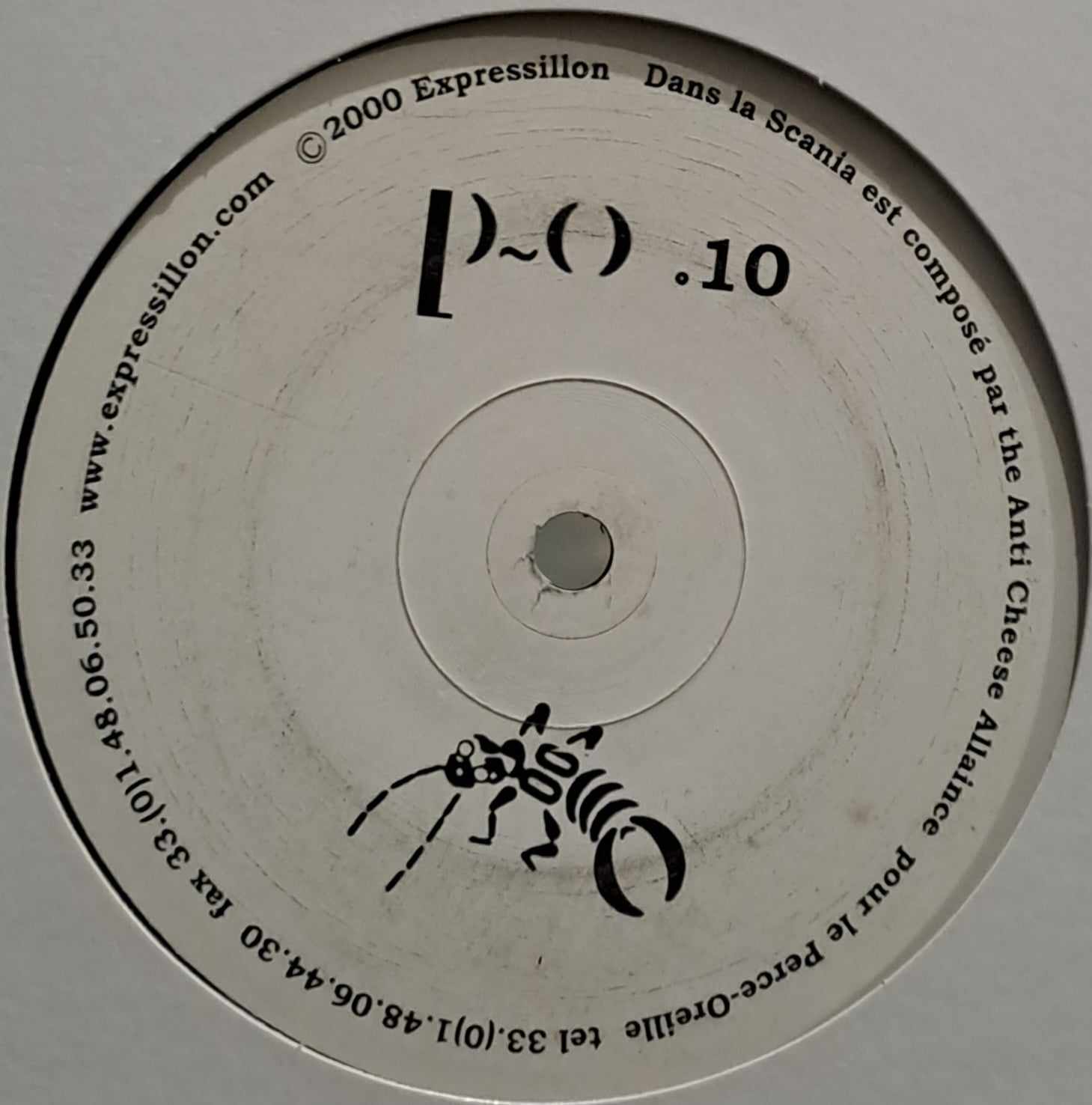 Perce~Oreille 10 - vinyle freetekno